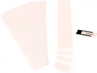 Ultradex Einsteckkarte C-Profil in Pink und Weiß, Breite: 6 cm, Höhe: 1,7 cm - Bild 1
