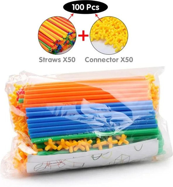 Kidsly STEM-Bauspielzeug, 100-teiliges Set, Lernspielzeug - Bild 1