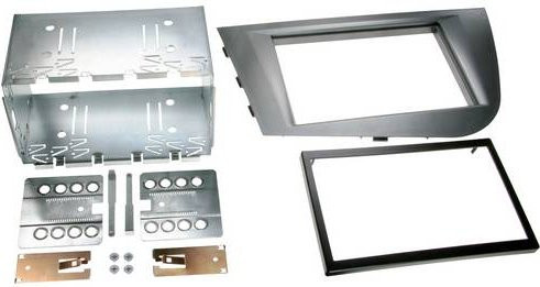 ACV 381328-05 Autoradio Einbaublende DoppelDIN Passend für Seat in Anthrazit und Schwarz - Bild 1