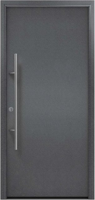 EcoStar Haustür Isopro Secur IPS 010 Anthrazitmetallic B: 110 cm, H: 210 cm, DIN L - Bild 1