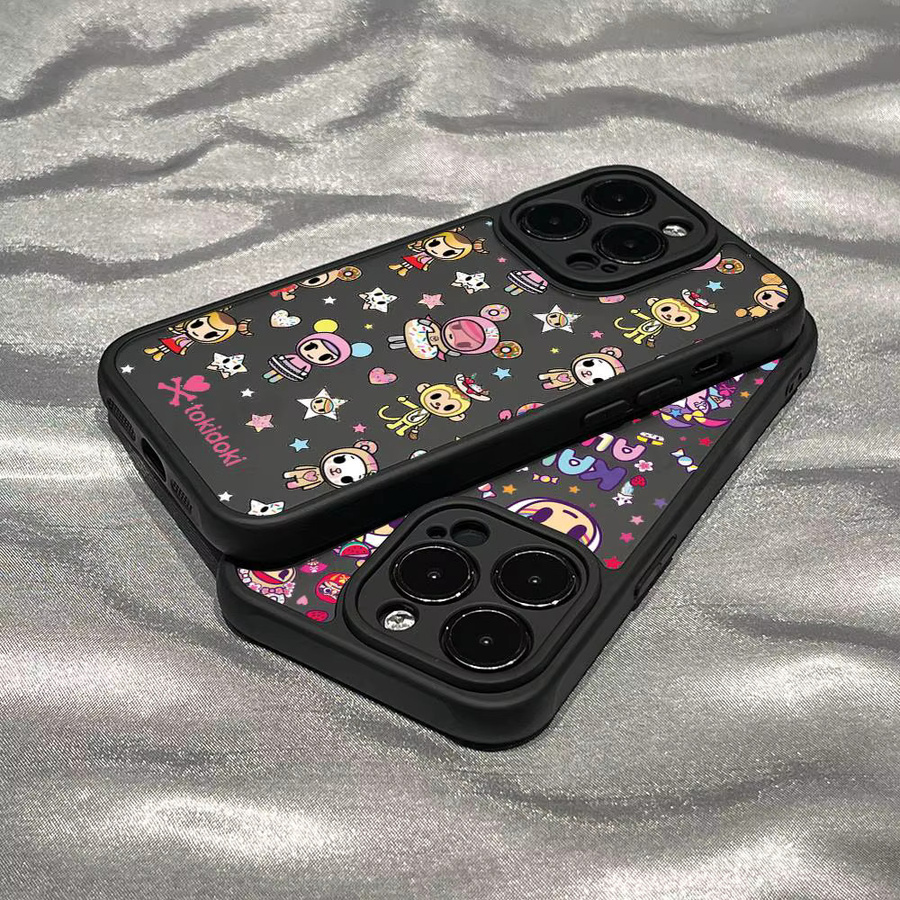 J-Japan T-Tokidoki Handyhülle für Apple iPhone 11 bis 17 Pro Max mit weicher Rückseite in Multicolour - Bild 2