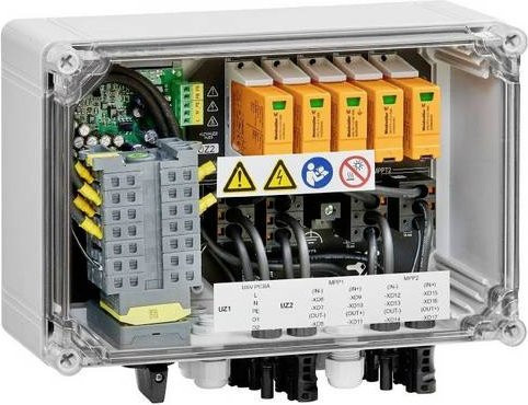 Weidmüller Generatoranschlusskasten SPD1R EVO 11, Farbe Rot/Transparent, Material Kunststoff - Bild 1