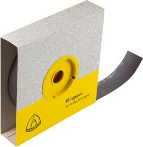 Klingspor KL 385 JF Schleifrollen für Bandschleifer, Korn 180, Universal, Mehrfarbig, Breite: 40 mm, Länge: 25000 mm - Bild 1