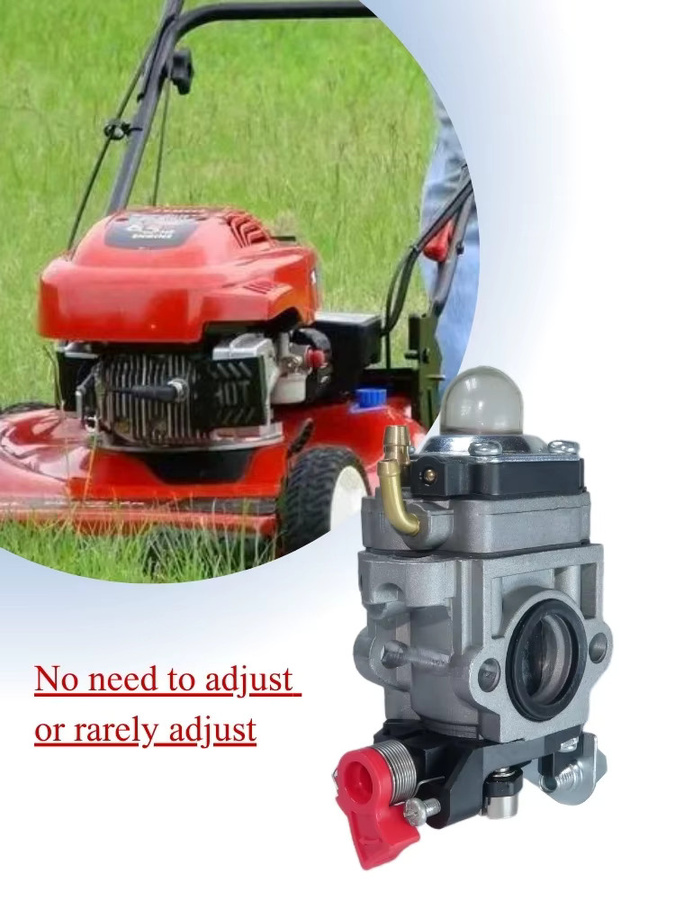 Mechanischer Vergaser in Silber für Oleo Mac 2-Takt Trimmer, Gebläse und Rasenmäher Modelle TH23 TH26 TH34 BV162 23CC 25CC 26CC 33CC 35CC - Bild 4