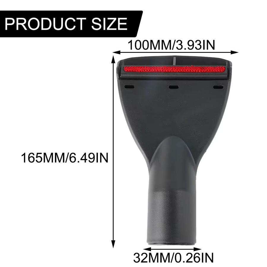 Flache Polsterdüse für Staubsauger von Kaercher in Schwarz mit 32 mm Durchmesser - Bild 4