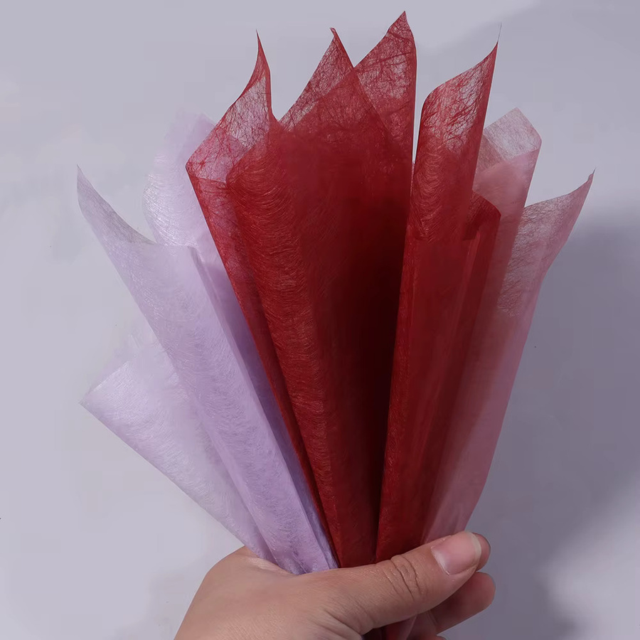 38 Stück Blumen-Geschenkpapier in Weiß als Floristenbedarf für Hochzeiten und den Valentinstag - Bild 4