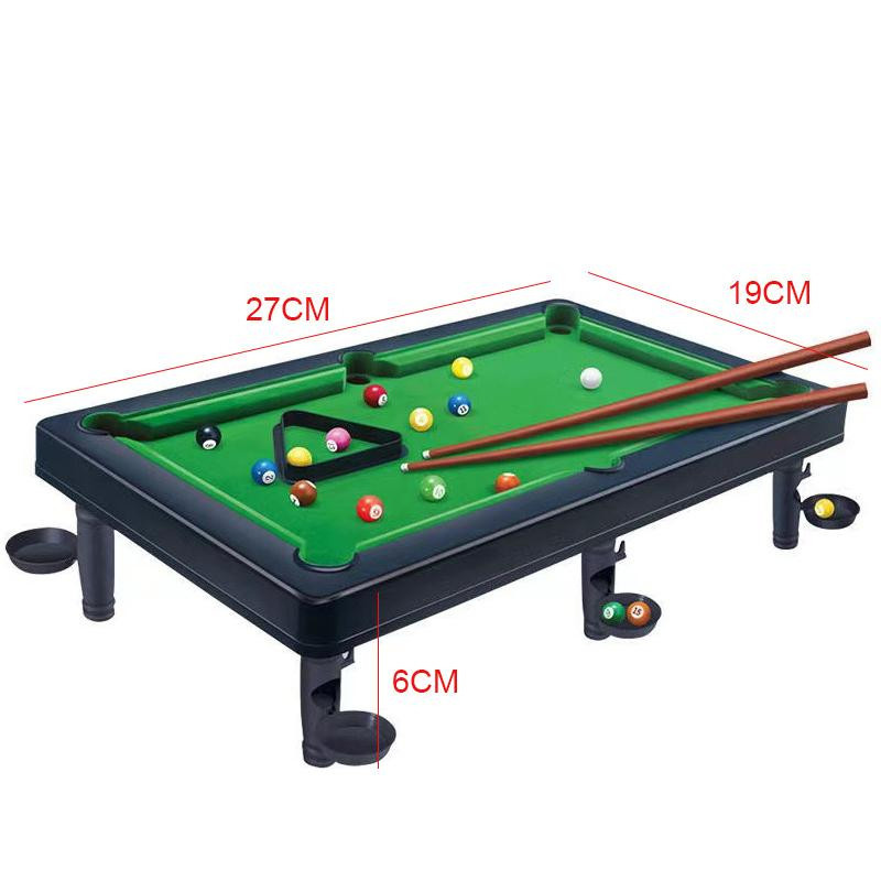 UYAOZHISHANG Mini Pool Billard Spiel Tischplatte Sport ab 7-12 Jahren - Bild 3