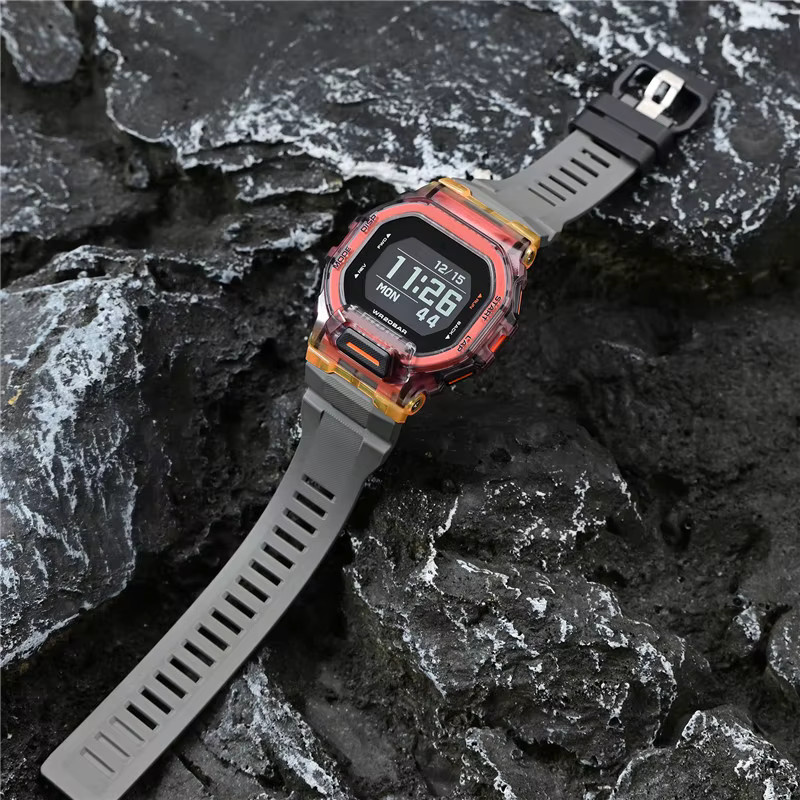 Casio Uhrenarmband, Kunstharz, Herren, Schwarz - Bild 2