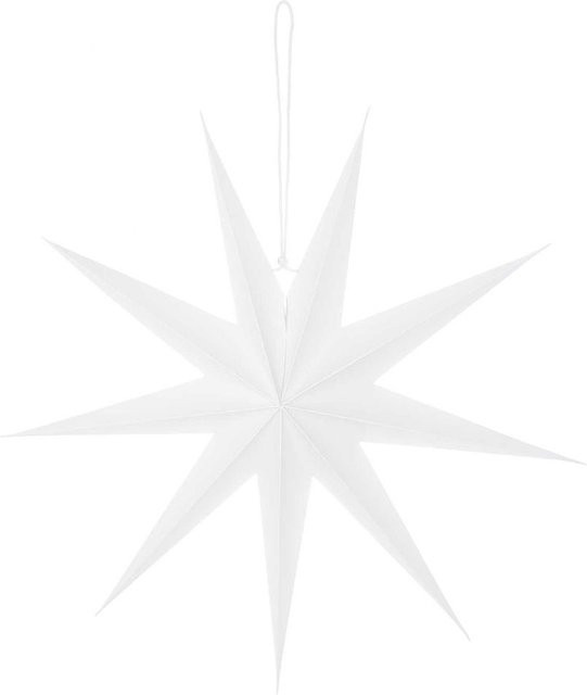 Rico Design Papierstern Weiß zum Aufhängen, Durchmesser: 45 cm - Bild 1