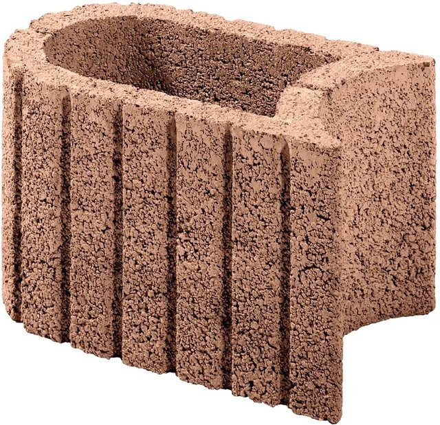 Kann Pflanzstein Mini Plus Braun B/T/H: 35 x 20 x 20 cm - Bild 1