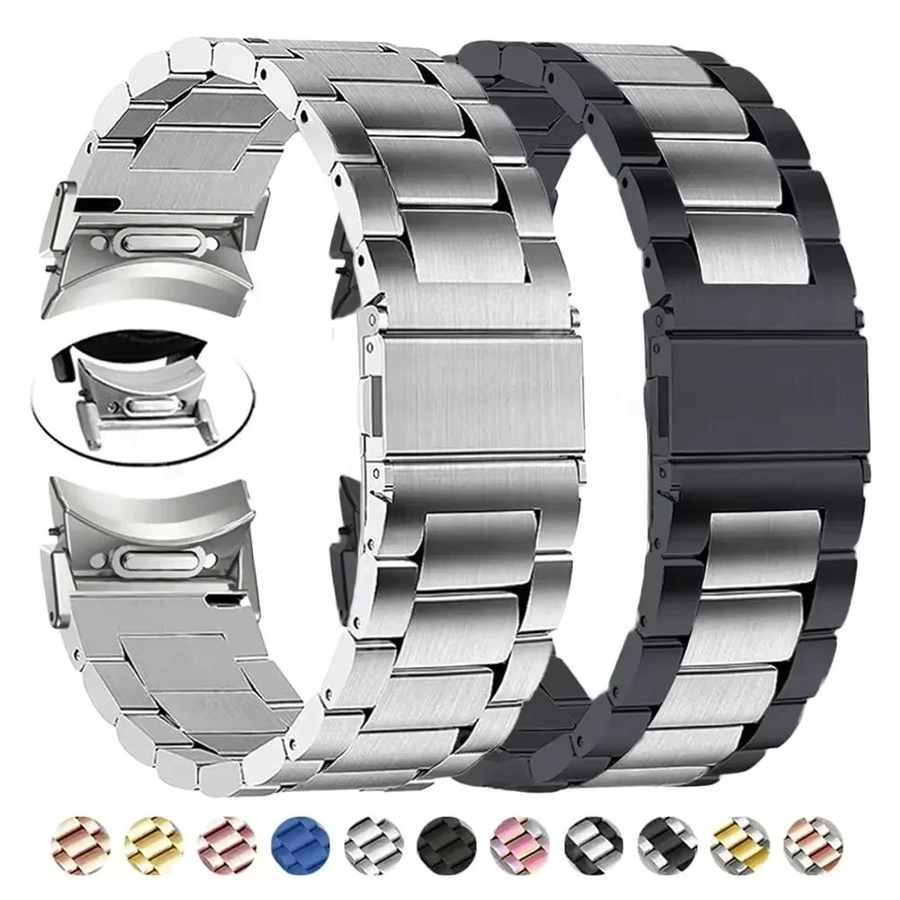 CHIICSMART Uhrenarmband Edelstahl, Silber, Unisex - Bild 4
