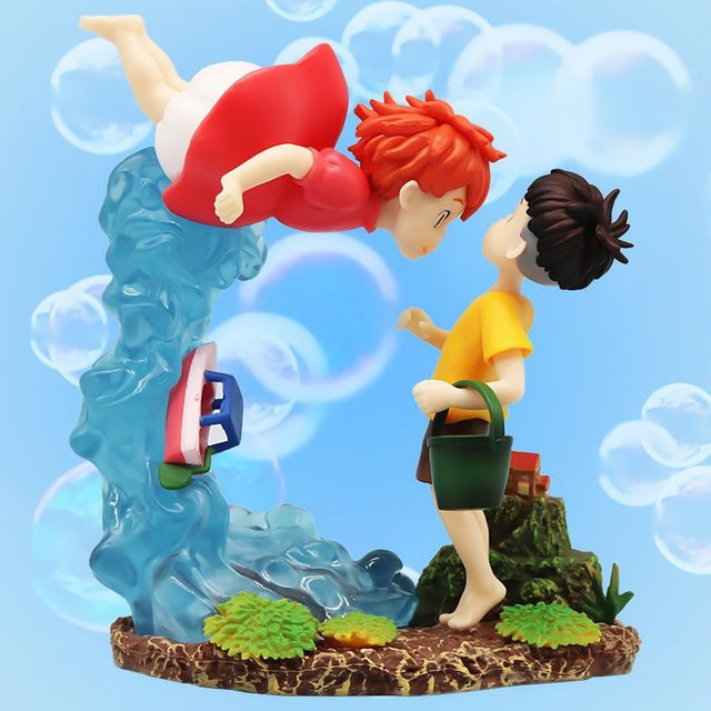 Bandai Ponyo On The Cliff Figur, Actionfigur, 15cm, Kunststoff - Bild 1