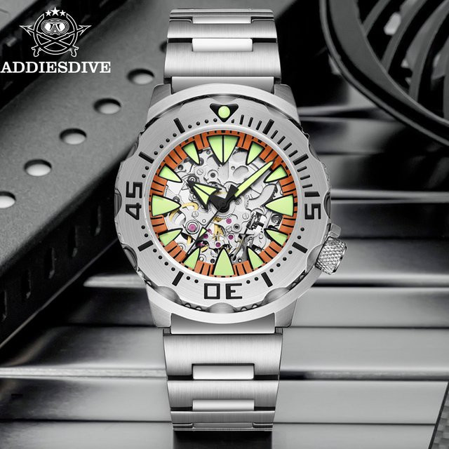 ADDIESDIVE Automatik Taucheruhr, Herren - Bild 1