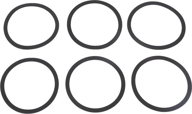10 Stück DIYelecs EVA Lautsprecher Dichtung in Schwarz zur Geräuschreduzierung und gegen Luftleckage - Bild 1