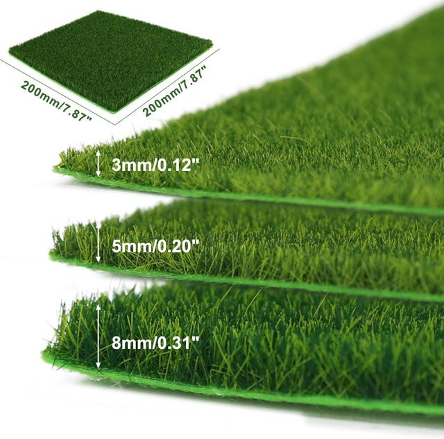 Evemodel Künstlicher Rasenteppich, Grasmatte, 1-teiliges Set - Bild 1