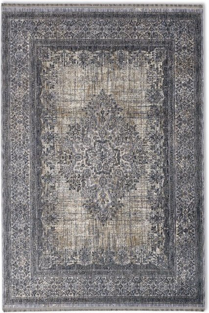 Moderner Teppich SAREZZO von astra in Blau und Grau mit abstraktem Design, B/T: 230 x 160 cm - Bild 1