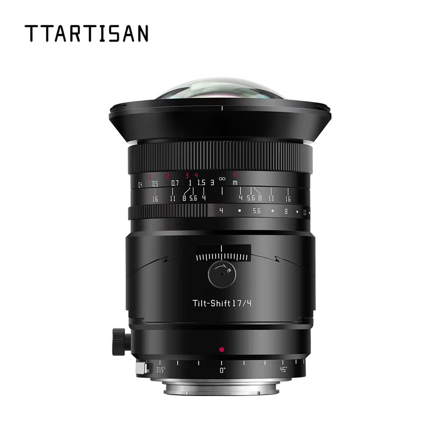 TTArtisan Tilt-Shift 17mm F4 Vollformat-Weitwinkelobjektiv in Schwarz für Sony E, Nikon Z, Canon R, Sigma L, Leica L, Fujifilm GFX und Sony A7-Serie - Bild 3