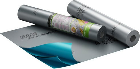 ICUTEC Energiespardampfsperre aus PE-Folie in Grau, Breite: 2 m, Länge: 5 m - Bild 1