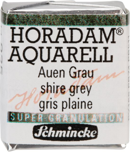 Schmincke HORADAM Aquarellfarbe 1/2 Näpfchen Auen Grau - Bild 1