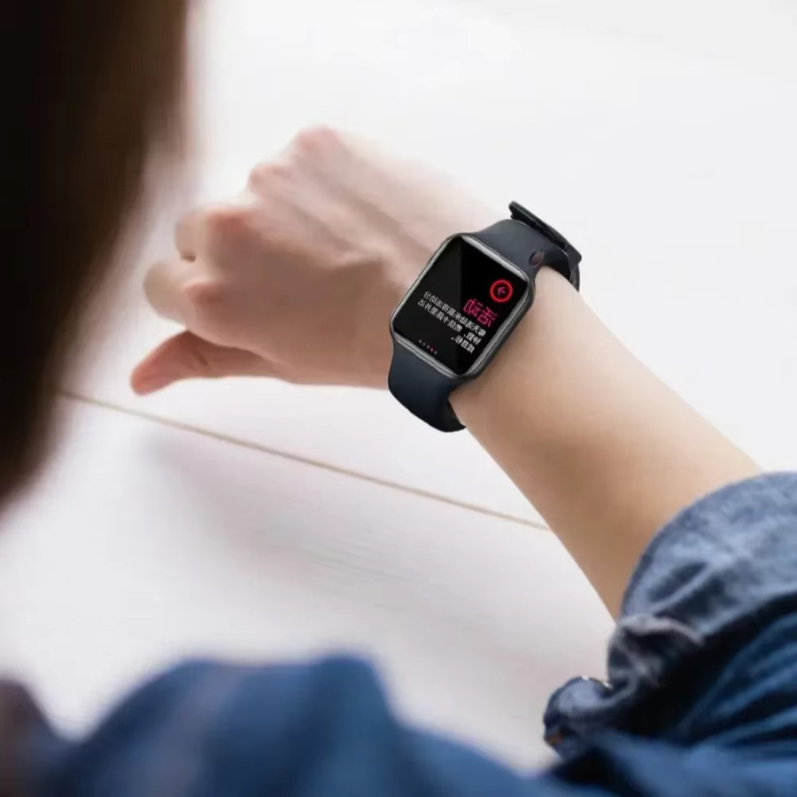 CAOWTAN Keramik-Displayschutzfolie für Apple Watch Ultra 2, Serie 10, 9, 8, 7, 6, SE (Farbe: transparent) - Bild 4