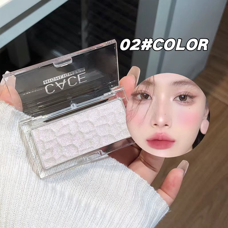 CACE Gesichts-Highlighter-Palette, Puder, Schimmernd, 03 - Bild 2