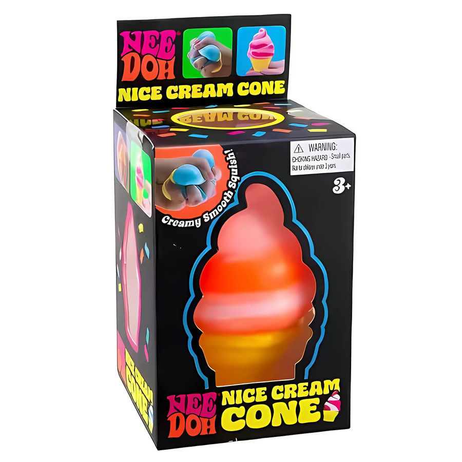 Nee-doh Eiscreme-Waffel, sensorischer Stresskiller, Fidget-Tool - Bild 1