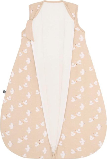 Emma & Noah Ganzjahresschlafsack für Babys aus Bio-Baumwolle in Beige/Multicolor mit 2.5 TOG - Bild 1