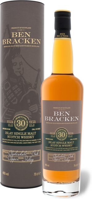 Ben Bracken Islay Single Malt Scotch Whisky 30 Jahre 0,7 l - Bild 1