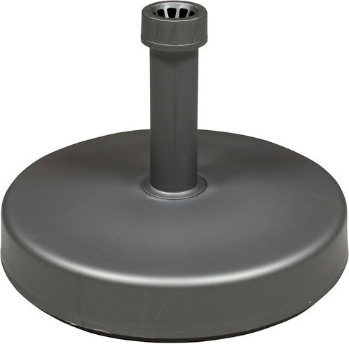 Doppler Füllsockel für Balkonschirme aus Kunststoff, Anthrazit, 25 l, für Rohrdurchmesser 54 mm - Bild 1