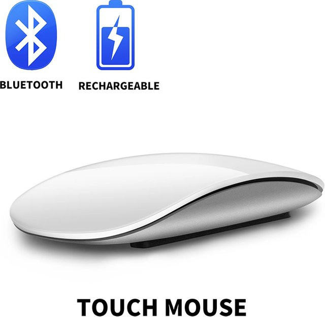 Apple Magic Mouse mit Multi-Touch Oberfläche und Bluetooth 5.0 in Weiß und Grün - Bild 1