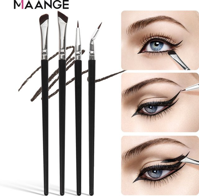 Maange Make-up Pinsel Set, 4 Stück, Unisex - Bild 1