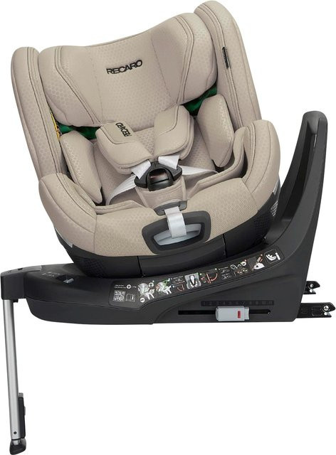 Recaro Kindersitz XENON1 KID mit ISOFIX und Drehfunktion, Beige, i-Size nach UN R129 - Bild 1