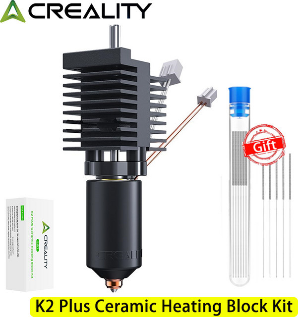 Creality K2 Plus Keramik-Hotend-Kit mit Vollmetall-Schnellwechsel-Düse und 300 °C Heizblock Upgrade-Teile - Bild 1