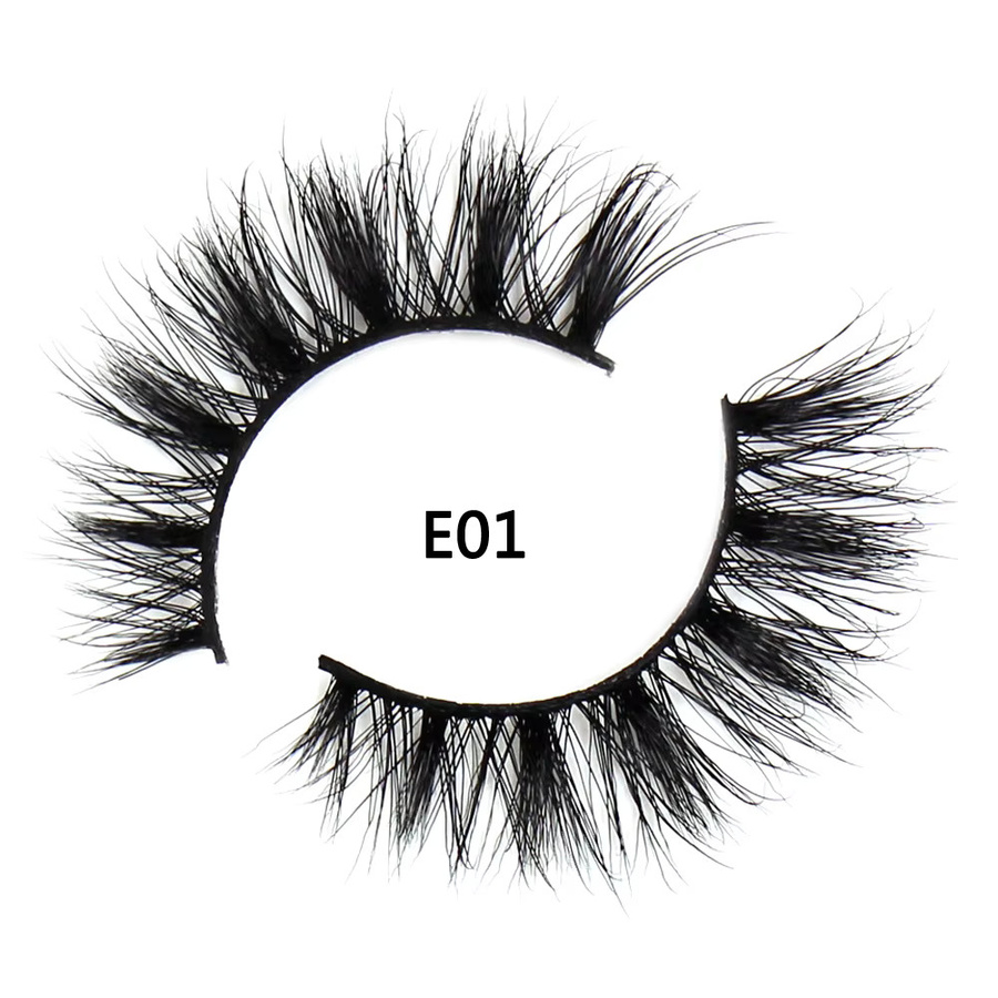 FOXESJI D119 Künstliche Wimpern, 3D Nerz-Wimpern, Natürlich, Unisex - Bild 4