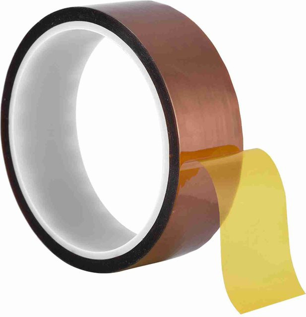 Hitzebeständiges Klebeband DIYelecs Grau, Breite: 30 mm, Länge: 33 m, Dicke: 0,06 mm, isolierend bis 300 Grad Celsius - Bild 1