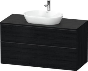 Duravit Waschtischunterschrank D-Neo in Schwarz und Weiß, modern und matt - Bild 1