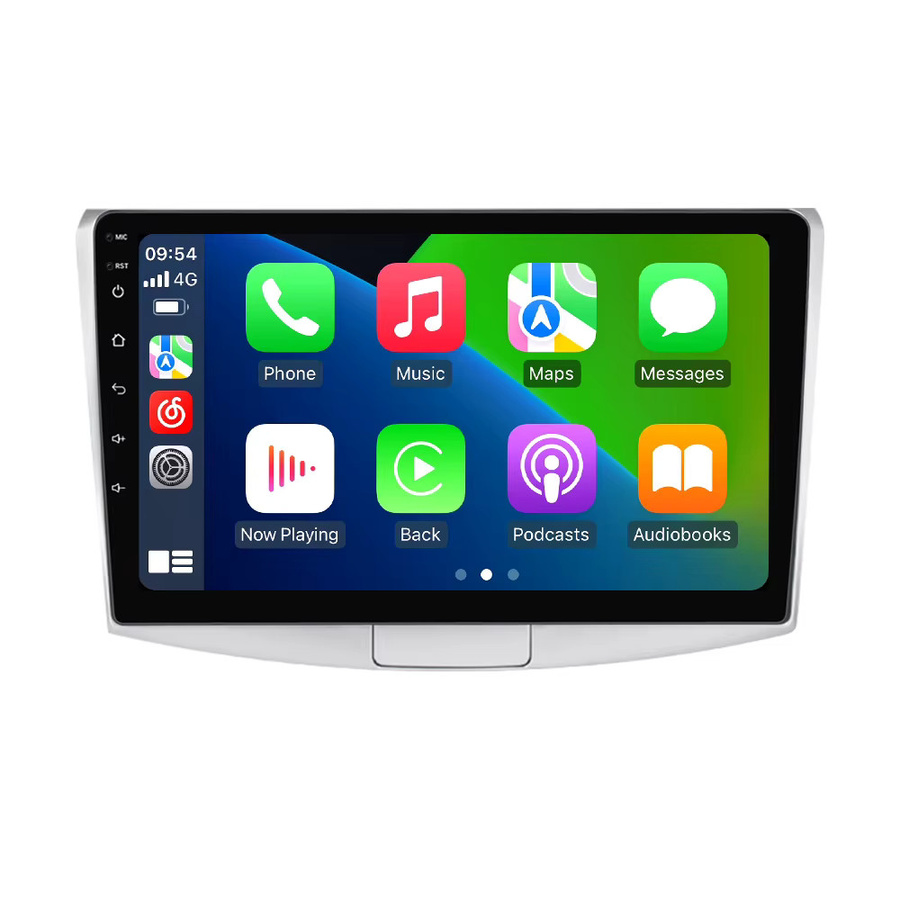 MEKEDE 2Din Android Auto und CarPlay Multimedia Radio für VW Volkswagen Passat B6 B7 CC 2010-2015 in Schwarz mit WiFi und Bluetooth - Bild 2