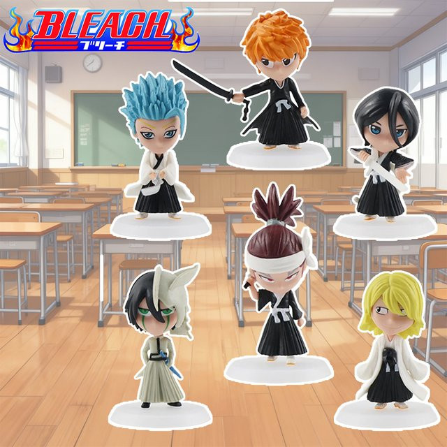 Bleach Anime Actionfigur Q-Version als Schreibtisch-Dekoration für Kinder in Multicolor - Bild 1