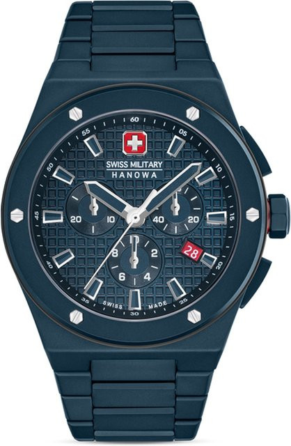 Swiss Military Hanowa Chronograph, Keramik, Quarz, 43 mm, Herren - Bild 1