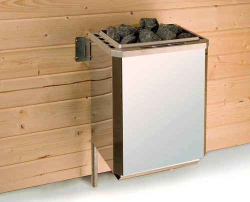 WEKA Saunaofen Klassikofen 4,5 kW in Silberfarben