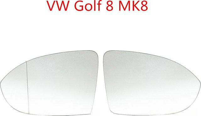Beheizter Seitenspiegel Glas für Volkswagen Golf 8 MK8 von CDMYSM - Bild 1