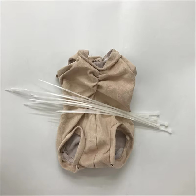 OtardDolls Stoffkörper für wiedergeborene Babypuppen, Zubehör, Braun, 18-24 Zoll - Bild 1