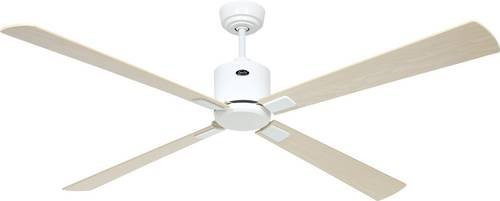 CasaFan ECO NEO III WiFi Deckenventilator Weiß mit Flügeln in Ahorn und Buche, Durchmesser: 152 cm, inklusive Fernbedienung, Timer und App-Steuerung - Bild 1