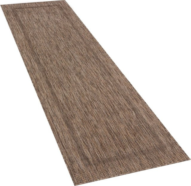 In- & Outdoor-Teppich Romana braun B/T: 80 x 250 cm - Bild 1