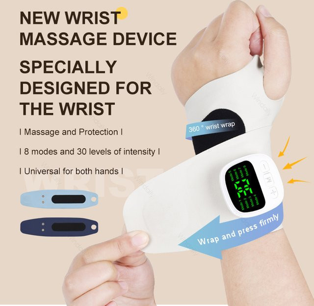 Windaily Elektrisches Kabelloses Hand- und Handgelenk-Massagegerät - Bild 1