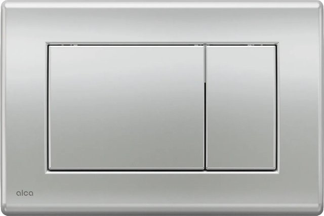 Alcadrain WC-Betätigungsplatte M272 Dual Flush in Chrom-Matt - Bild 1