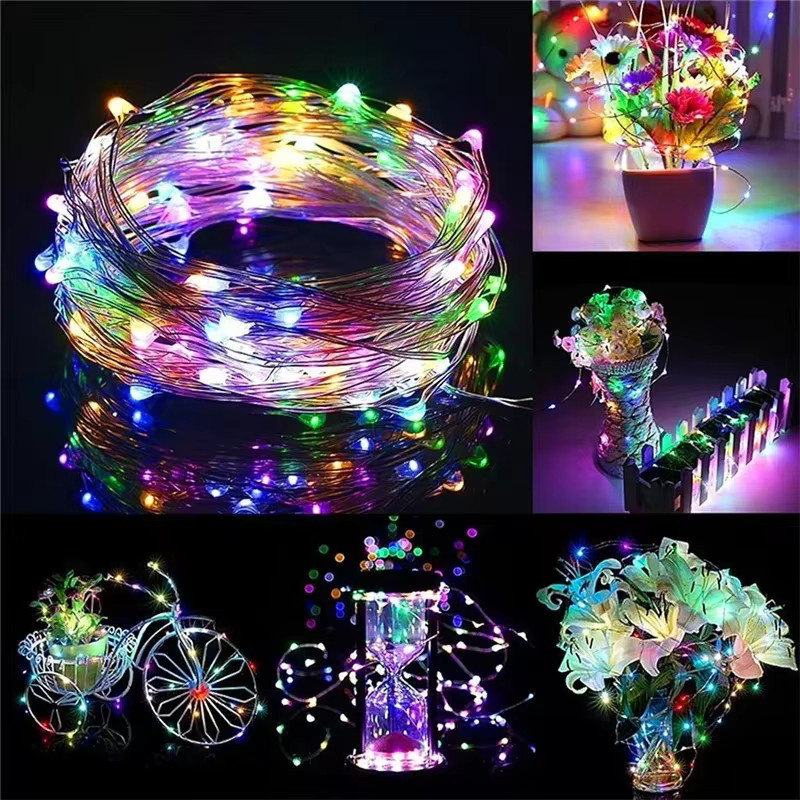 Acosh Neon USB-LED-Lichterkette in Warmweiß mit 20 m Länge für Weihnachten, Hochzeit und Party - Bild 2