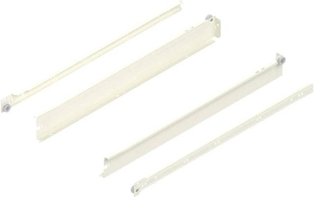 Blum Zarge Metabox N 320 Schraubversion Teilauszug in Cremeweiß mit Nennlänge 550 mm - Bild 1