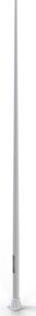 Schake Alu-Lampenmast aus Aluminium in Silber, Höhe: 10 m - Bild 1