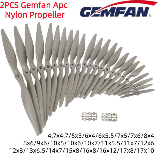 Gemfan Propeller, 2-teiliges Set, für RC-Modellflugzeuge - Bild 1